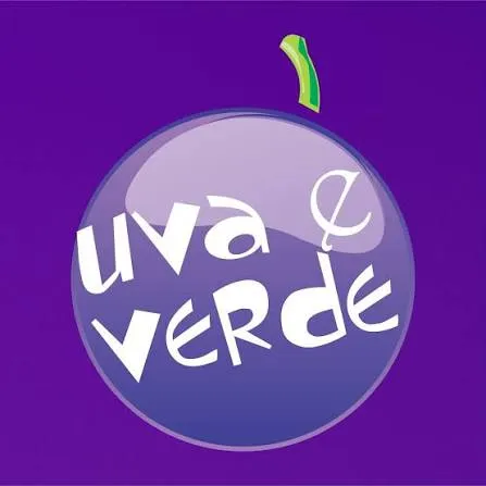Logomarca de Uva e Verde