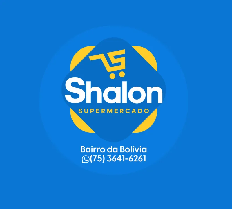 Logomarca de Supermercado Shalon