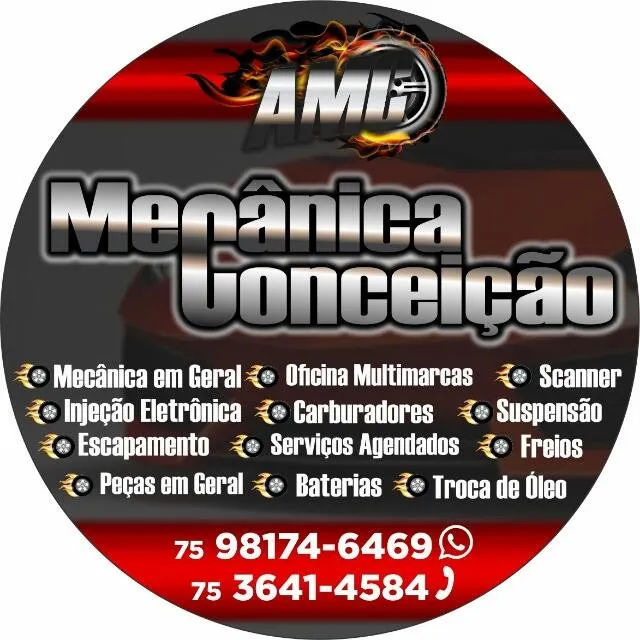 Logomarca de Mecânica Conceição