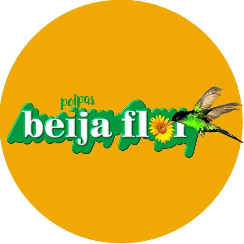Logomarca de Polpa Beija Flor