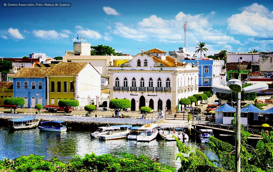 A cidade de Valença - BA.