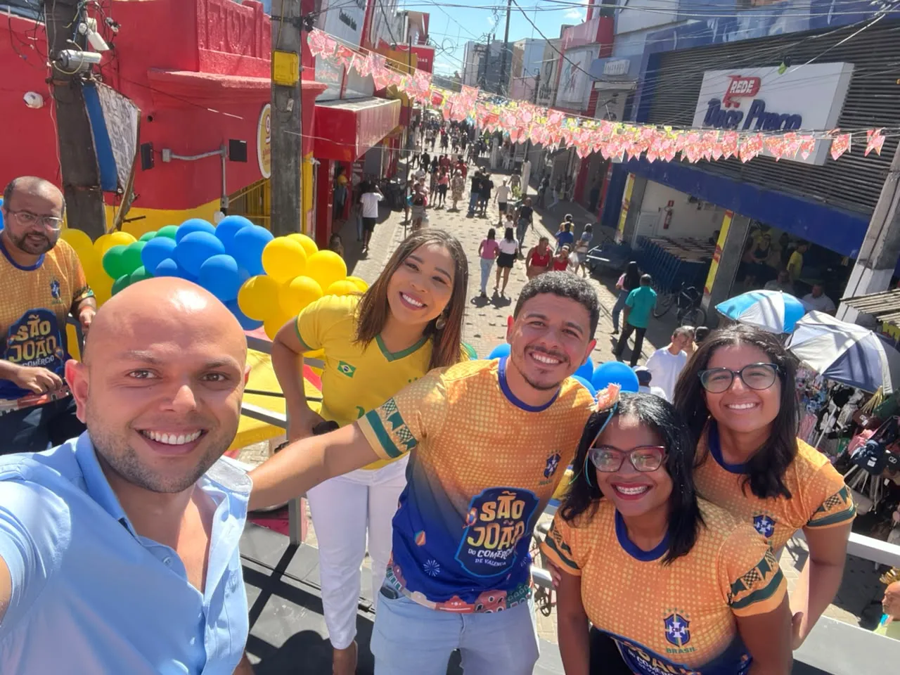Trio Nordestino e stand da Campanha de São João movimentam as ruas e fortalecem o comércio local em Valença